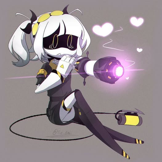 Fan Art de V con cañón láser